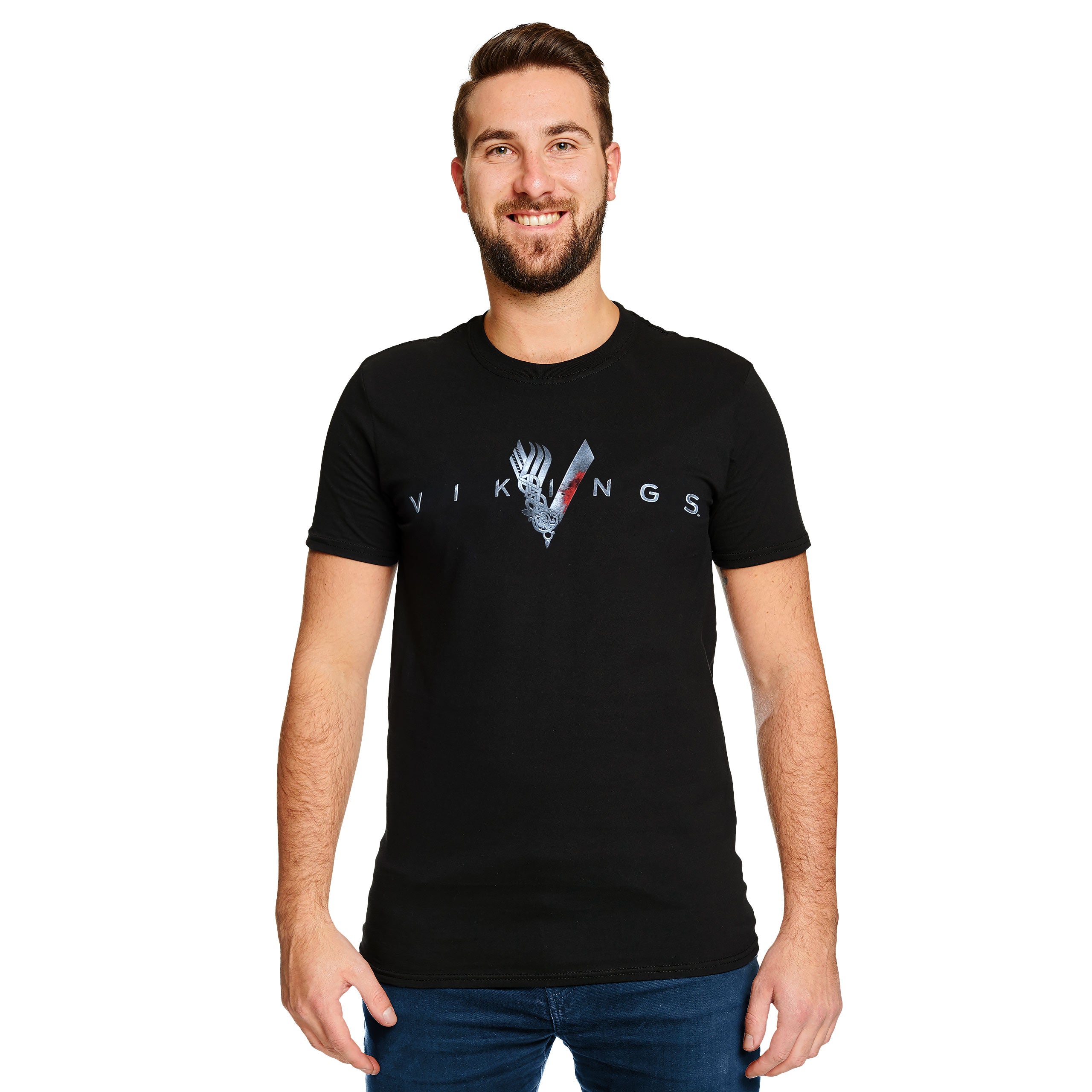 Zdjęcie produktu Vikings - Welcome T-Shirt czarne