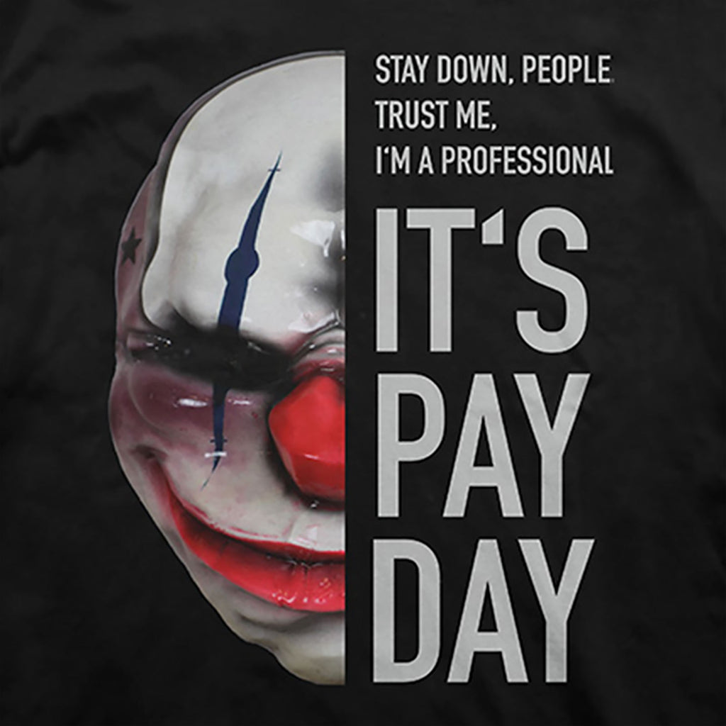 Zdjęcie produktu Payday 2 - Chains Maska T-Shirt czarne