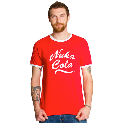 Zdjęcie produktu Fallout - Nuka Cola T-Shirt czerwone
