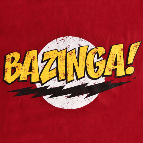 Zdjęcie produktu Big Bang Theory - Bazinga Full Size T-Shirt czerwone
