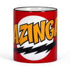 Zdjęcie produktu Big Bang Theory - Kubek Bazinga Full Size czerwony