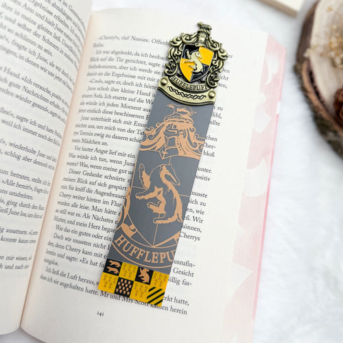 Zdjęcie produktu Harry Potter - Zakładka Hufflepuff żółta