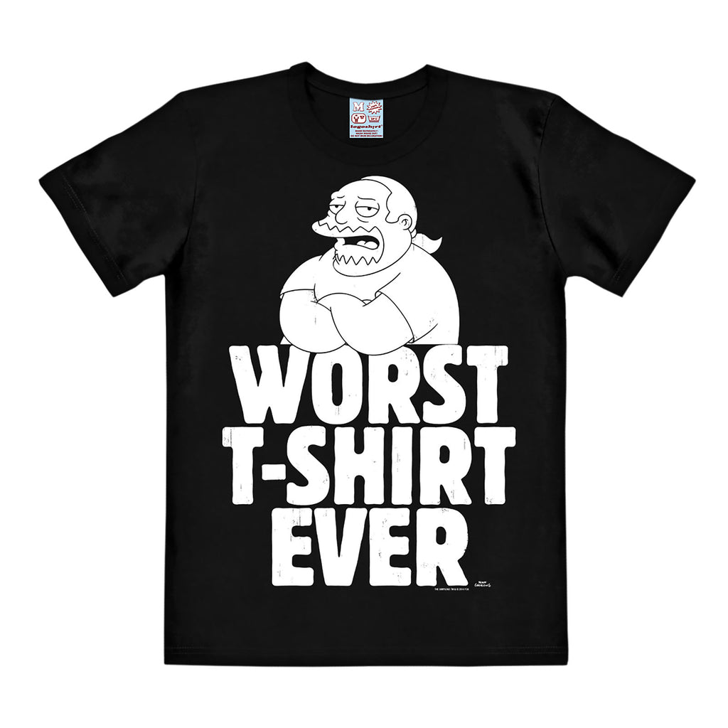 Product image Simpsons - Worst T-Shirt Ever Black