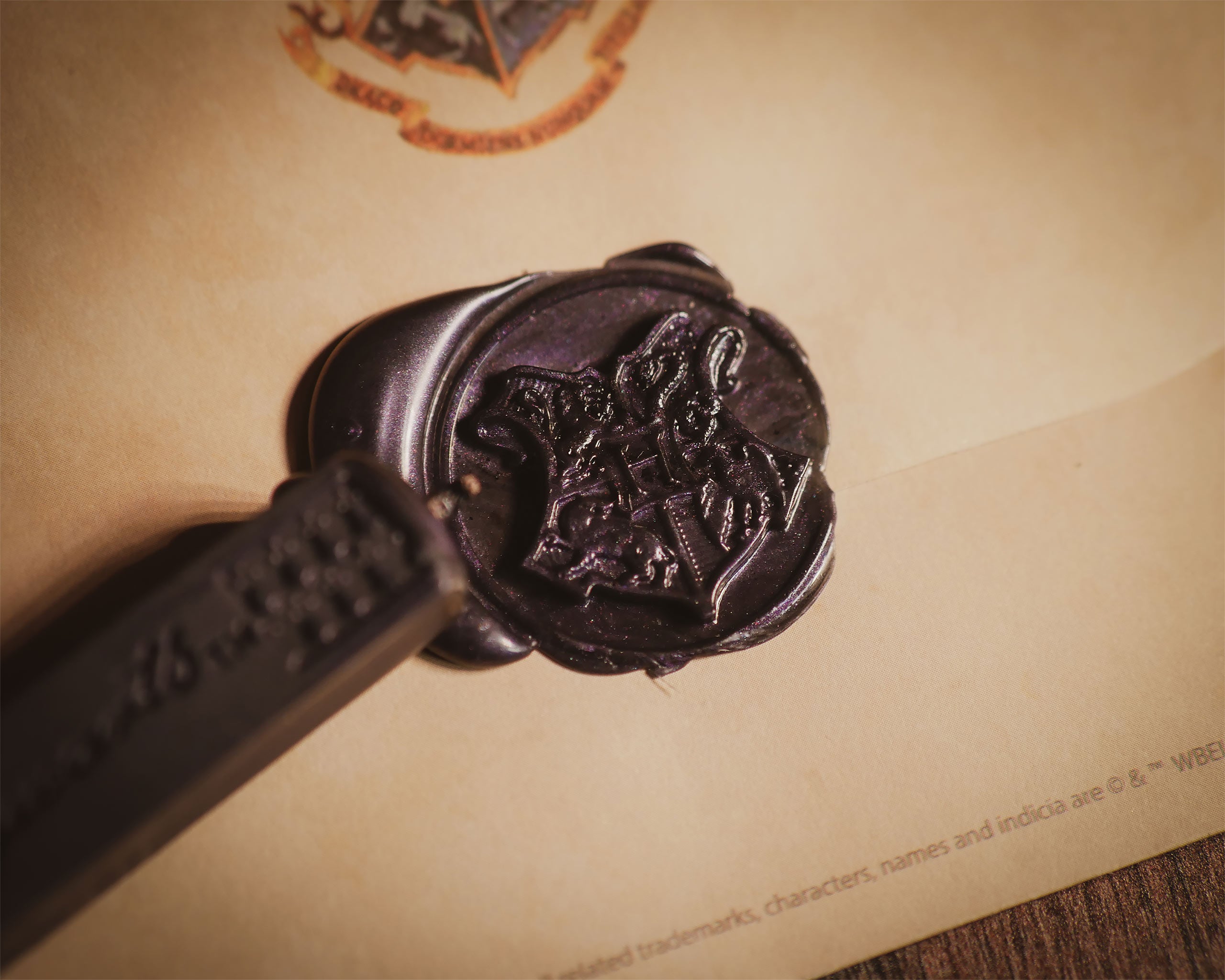 Zdjęcie produktu Harry Potter - Pieczęć Hogwartu z woskiem