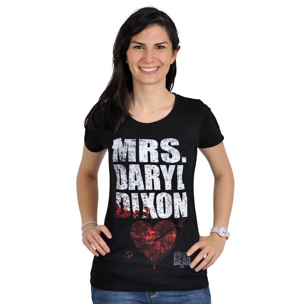 Zdjęcie produktu Walking Dead - Mrs. Dixon Girlie Shirt czarna