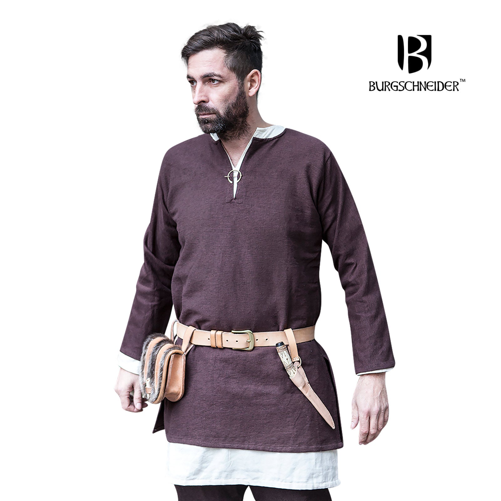 Product image Medieval Short Tunic Erik Brown