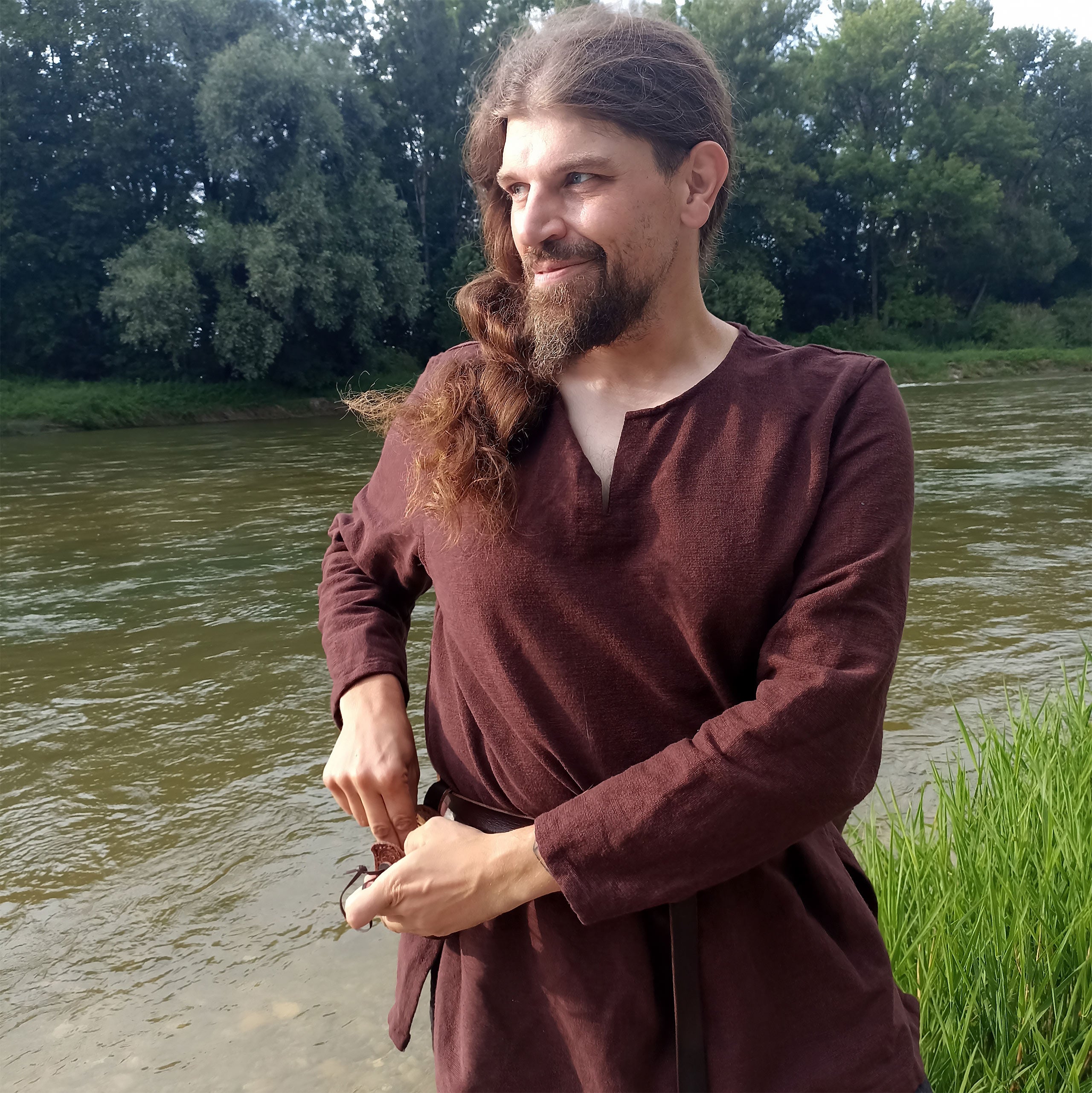Product image Medieval Short Tunic Erik Brown