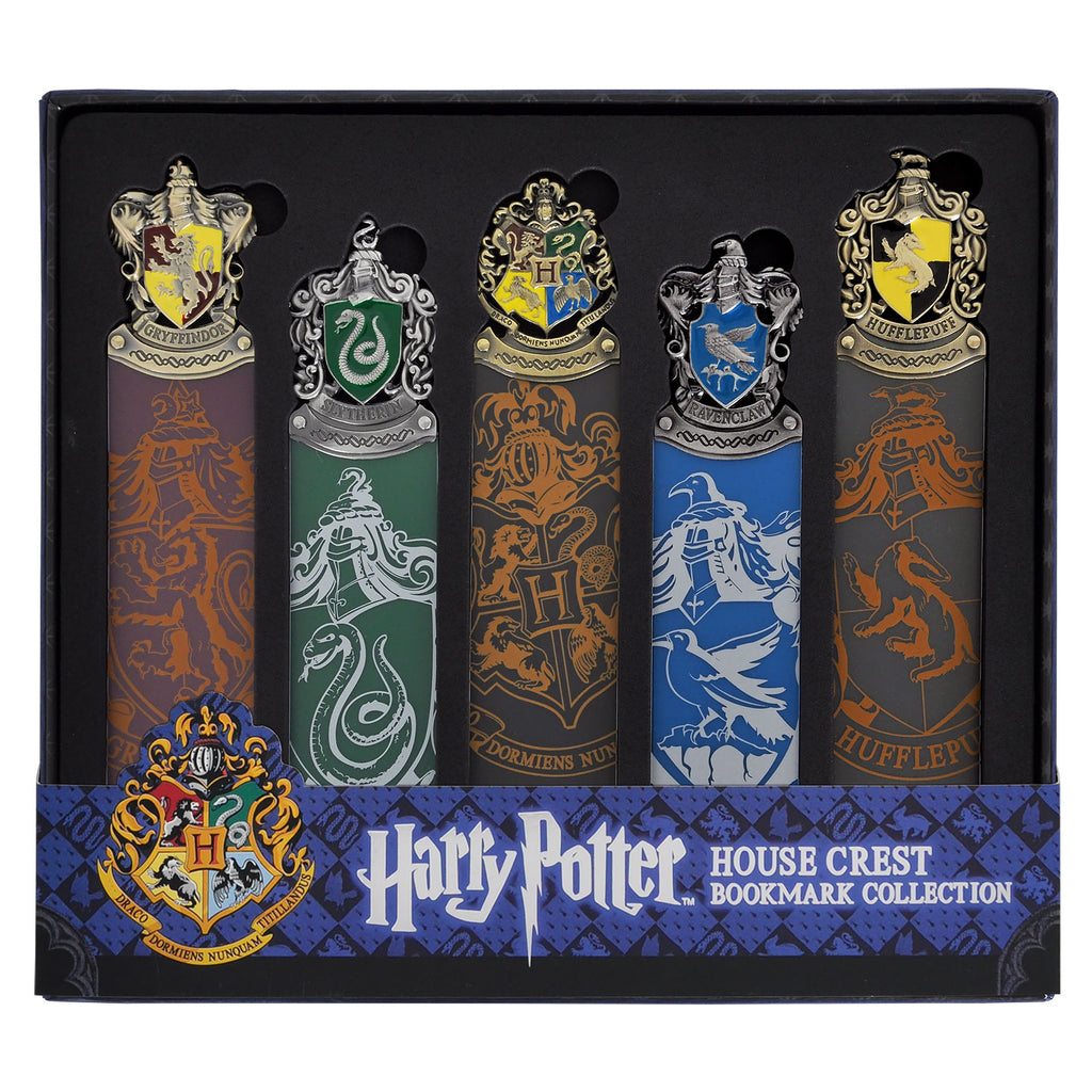 Zdjęcie produktu Harry Potter - Kolekcja zakładek z herbami domów Hogwartu