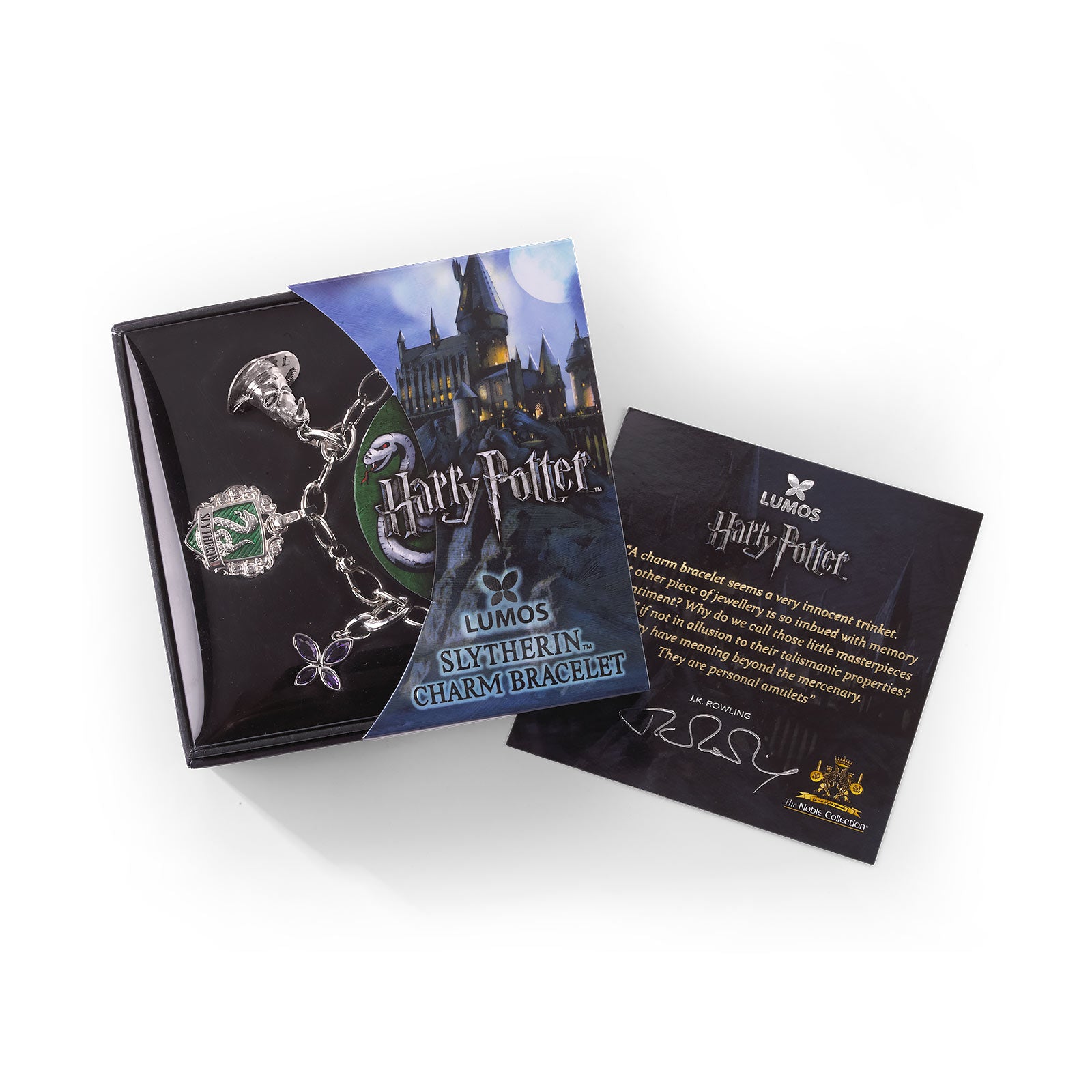 Zdjęcie produktu Harry Potter - Lumos Slytherin Charm Bransoletka