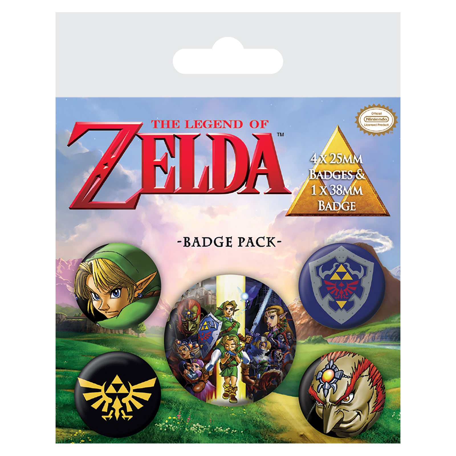 Zdjęcie produktu Zestaw Przypinek Zelda