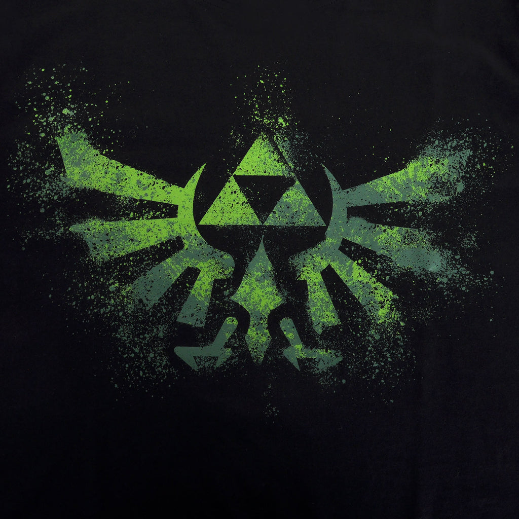 Zdjęcie produktu Zelda - Koszulka z logo graffiti czarna