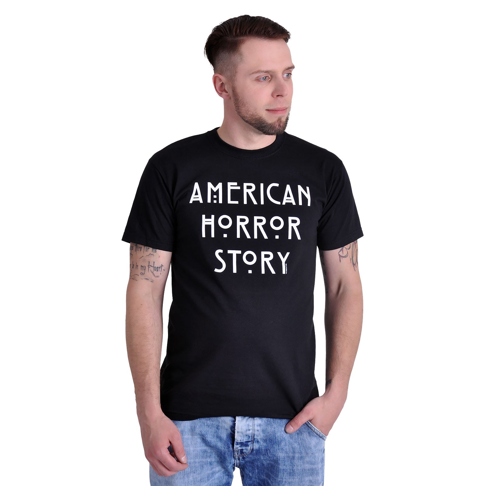 Zdjęcie produktu American Horror Story - Koszulka AHS Logo czarna