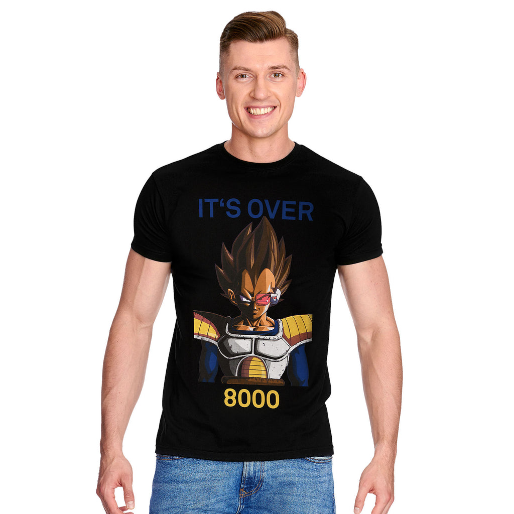 Zdjęcie produktu Dragon Ball - Vegeta Its Over T-Shirt czarne