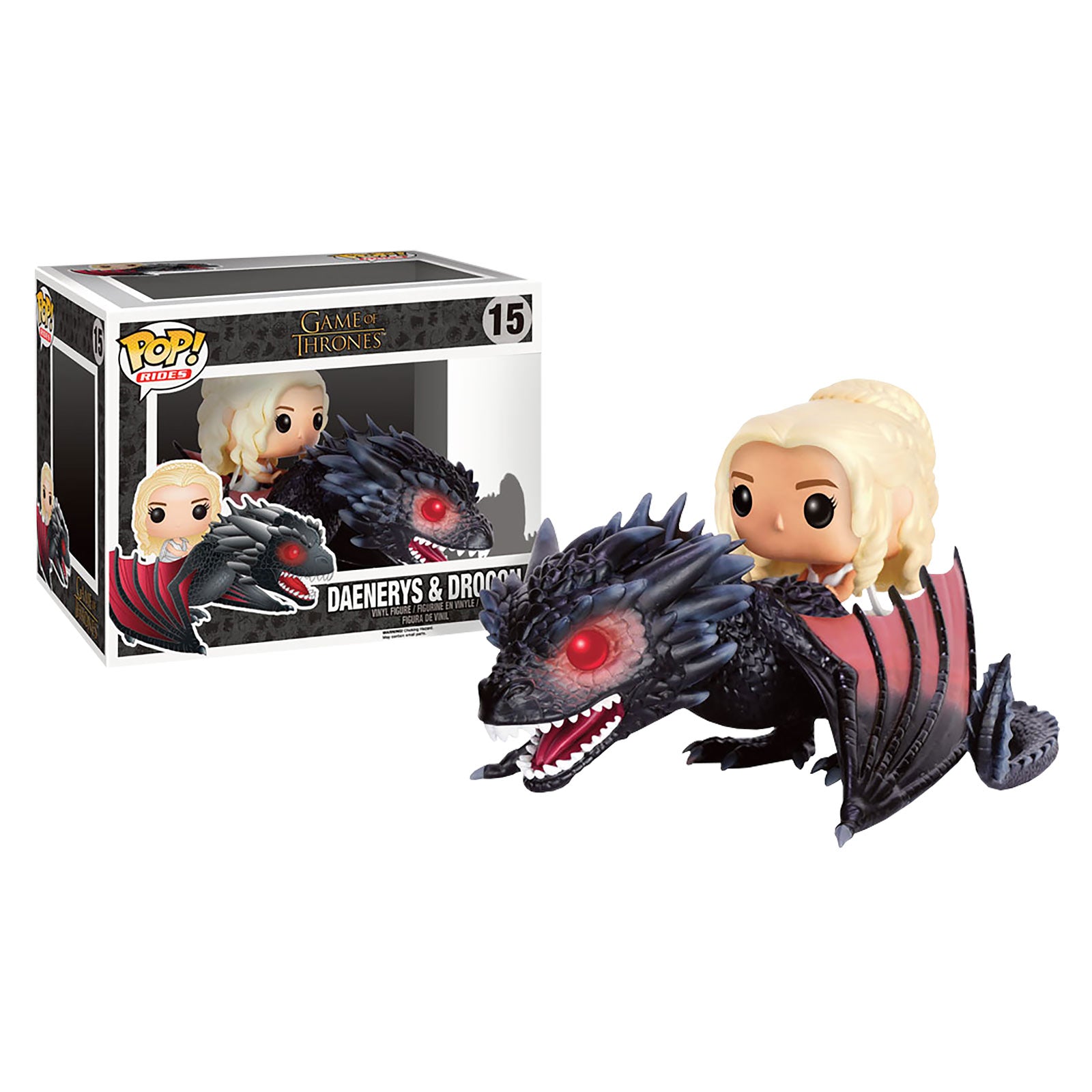 Zdjęcie produktu Gra o Tron - Daenerys Targaryen z smokiem figurka