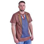 Zdjęcie produktu Doctor Who - 10. Doktor T-Shirt brązowy