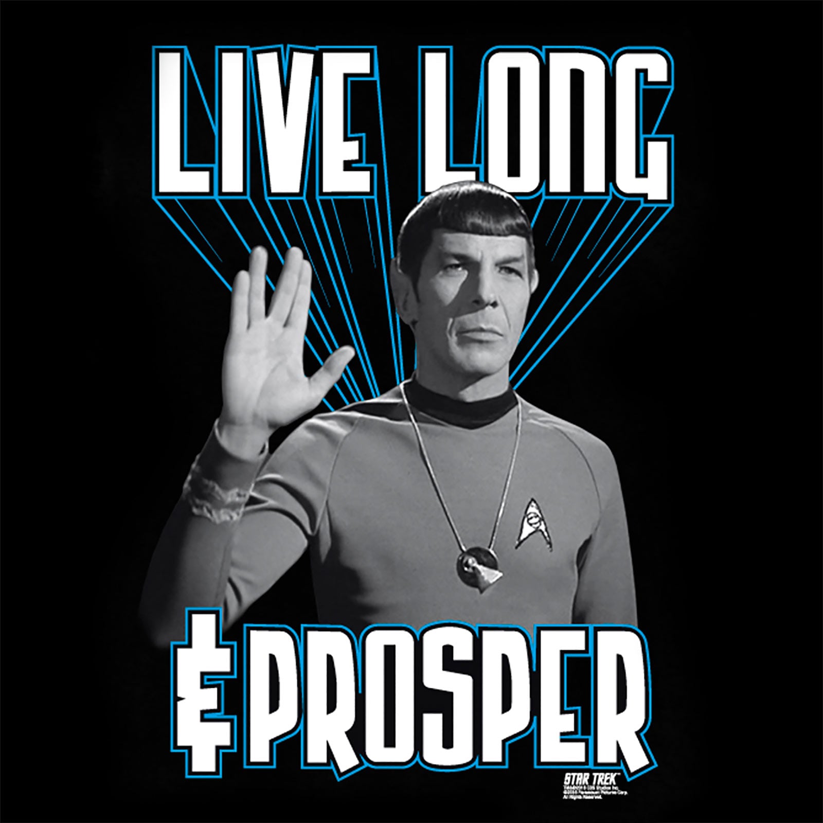 Product image Star Trek - Live Long And Prosper Spock T-Shirt black