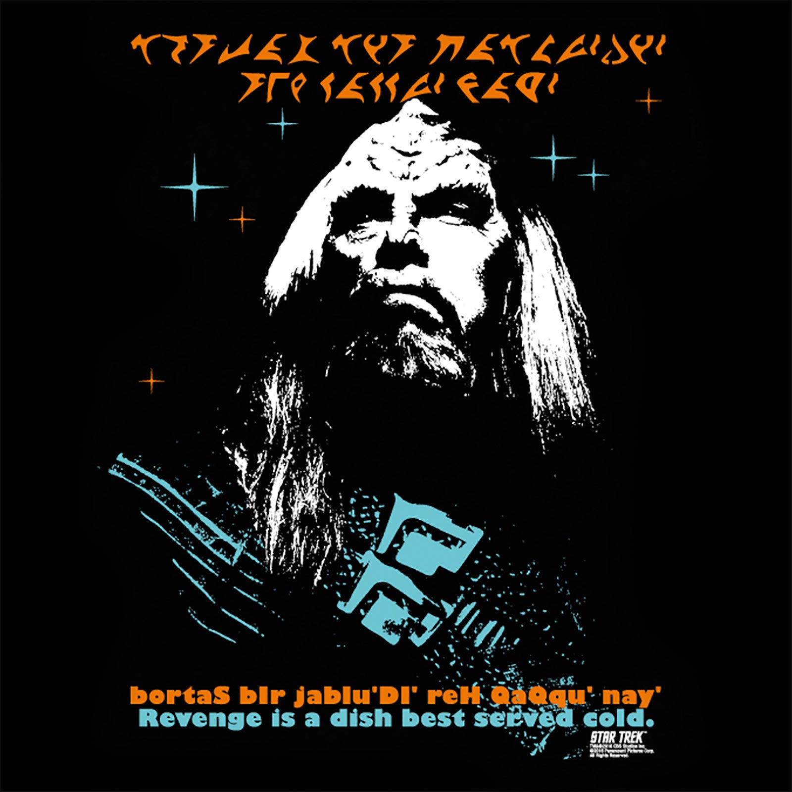 Zdjęcie produktu Star Trek - Zemsta Klingonów T-Shirt czarne