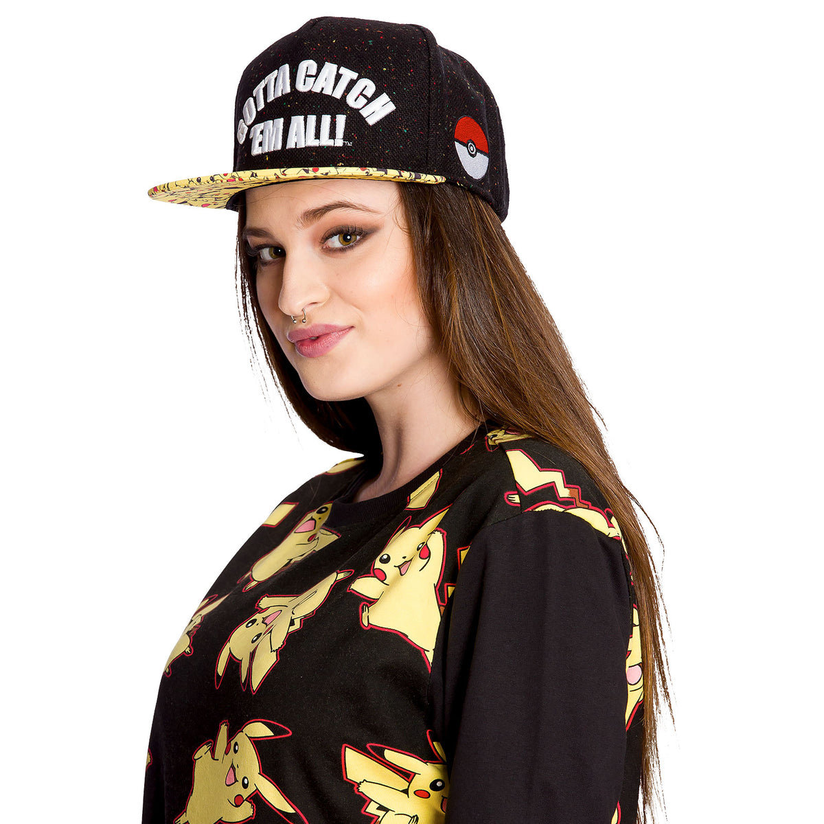 Zdjęcie produktu Pokemon - Pikachu Sweter All Over Print czarny