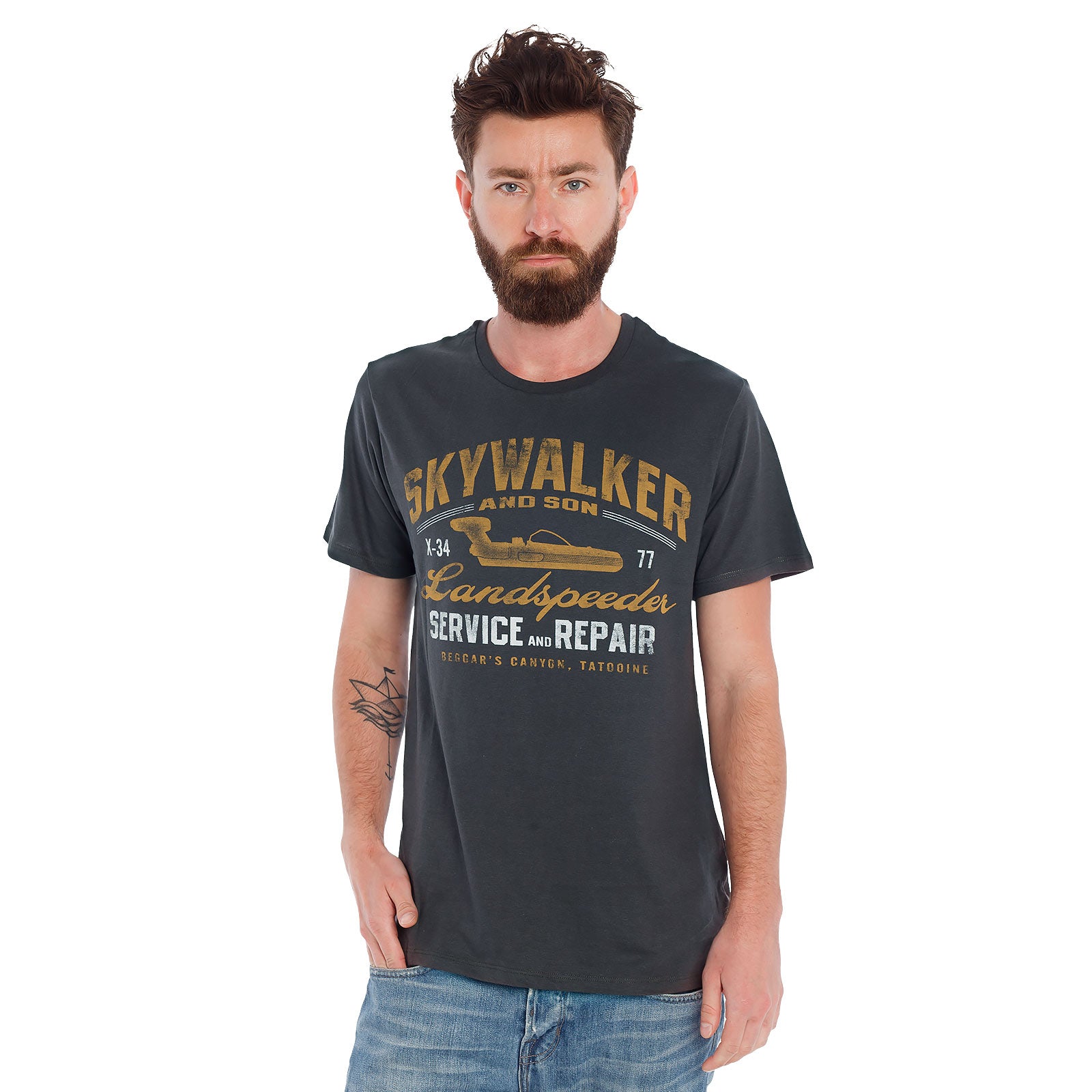 Zdjęcie produktu Star Wars - Landspeeder T-Shirt szare