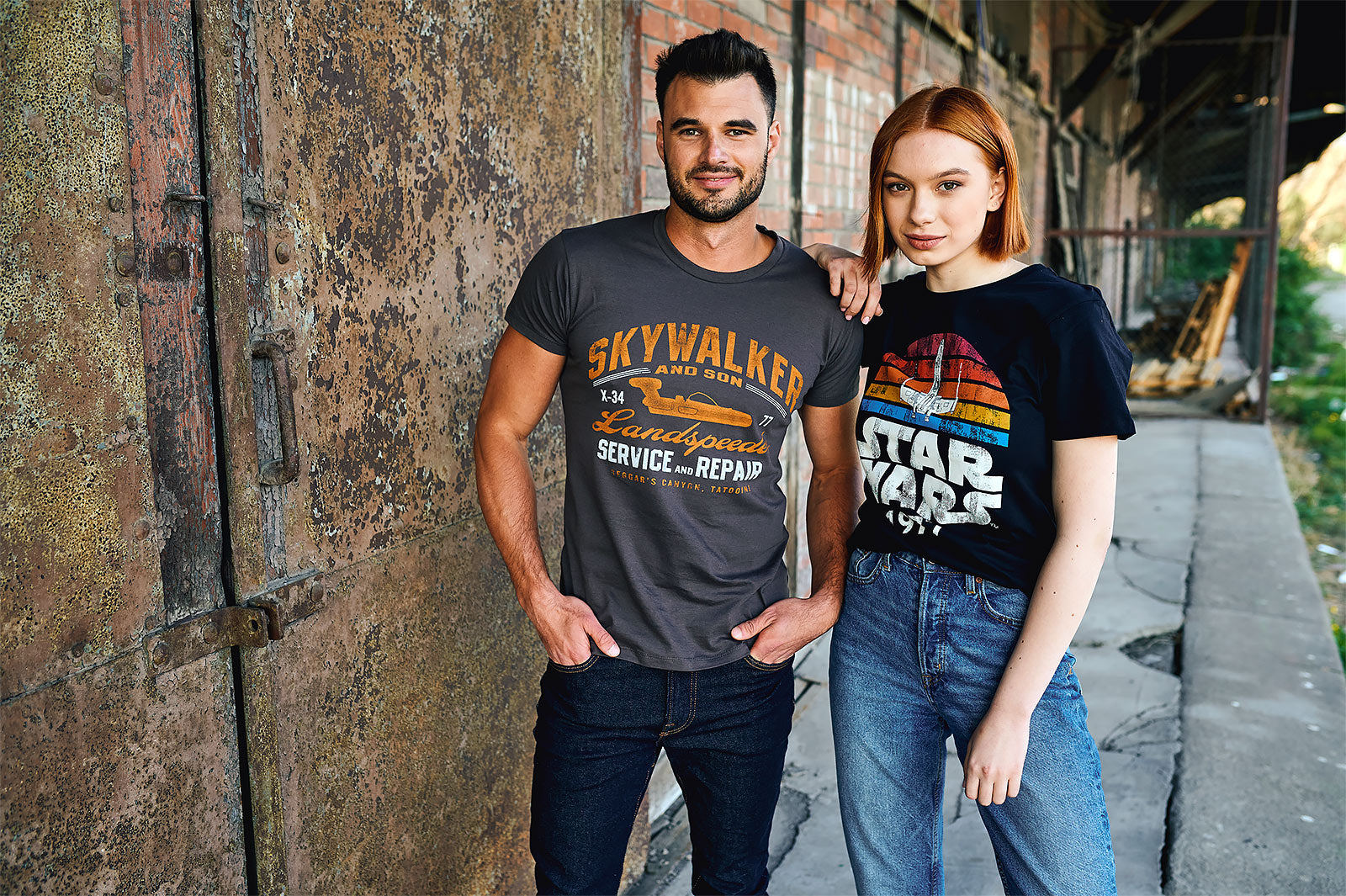Zdjęcie produktu Star Wars - Landspeeder T-Shirt szare