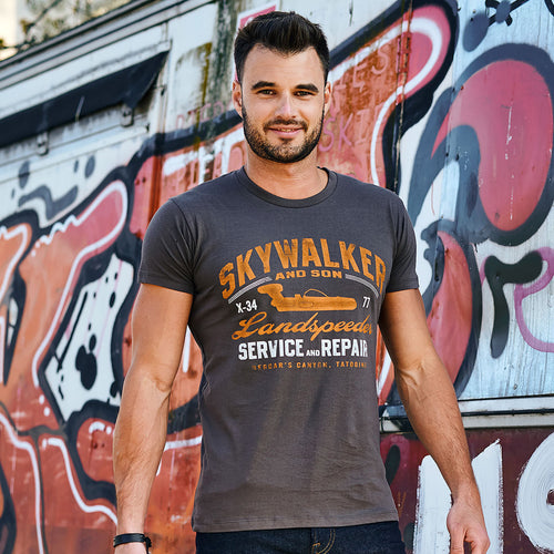 Zdjęcie produktu Star Wars - Landspeeder T-Shirt szare