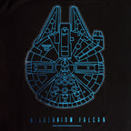Zdjęcie produktu Star Wars - Millennium Falcon T-Shirt czarne