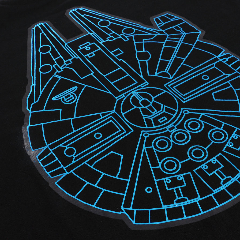 Zdjęcie produktu Star Wars - Millennium Falcon T-Shirt czarne