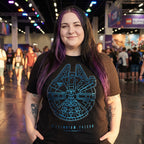 Zdjęcie produktu Star Wars - Millennium Falcon T-Shirt czarne