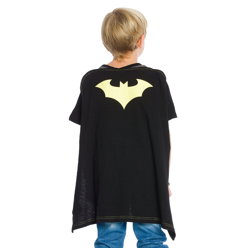 Zdjęcie produktu Batman - Koszulka dziecięca z peleryną czarna