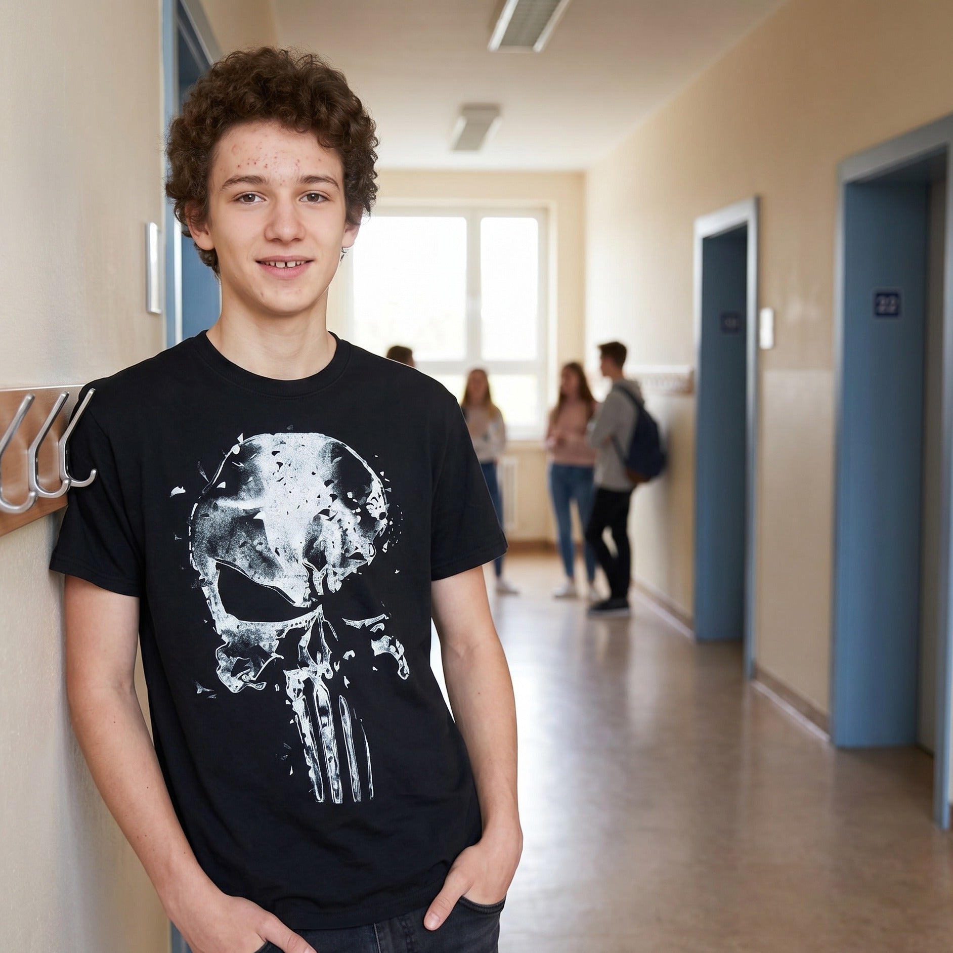 Zdjęcie produktu Punisher - Skull T-Shirt czarne