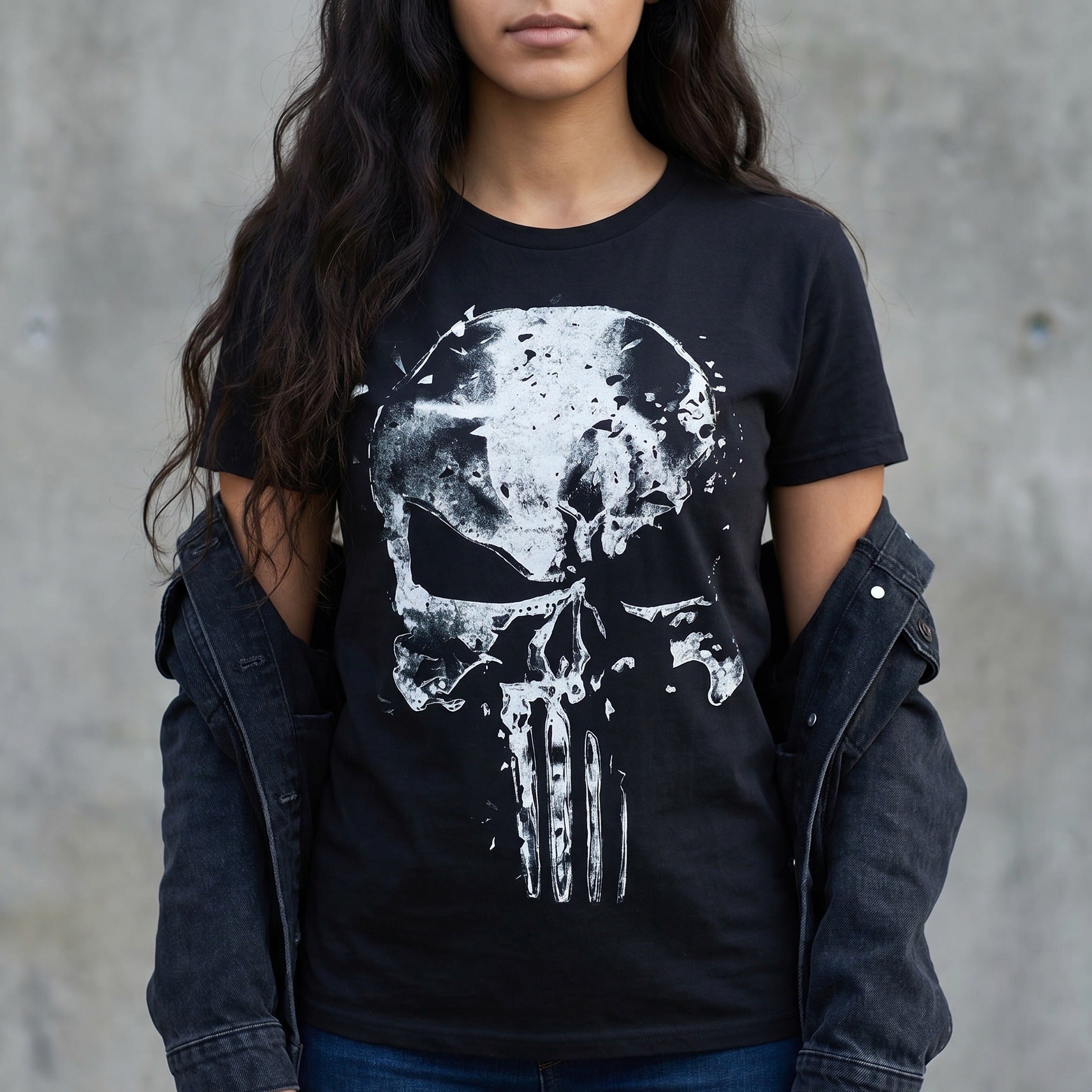 Zdjęcie produktu Punisher - Skull T-Shirt czarne