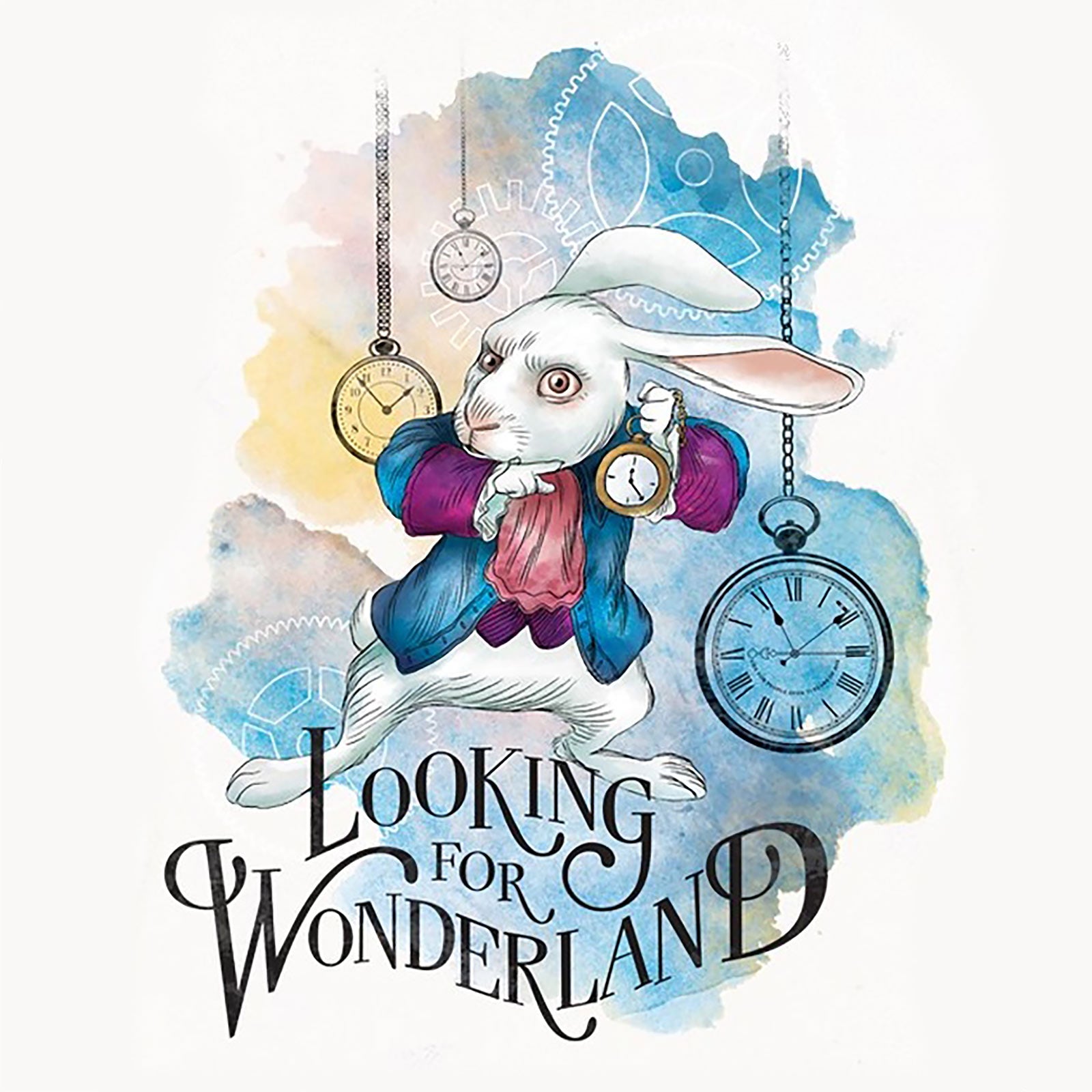 Zdjęcie produktu Alicja w Krainie Czarów - Wonderland Girlie Shirt biały
