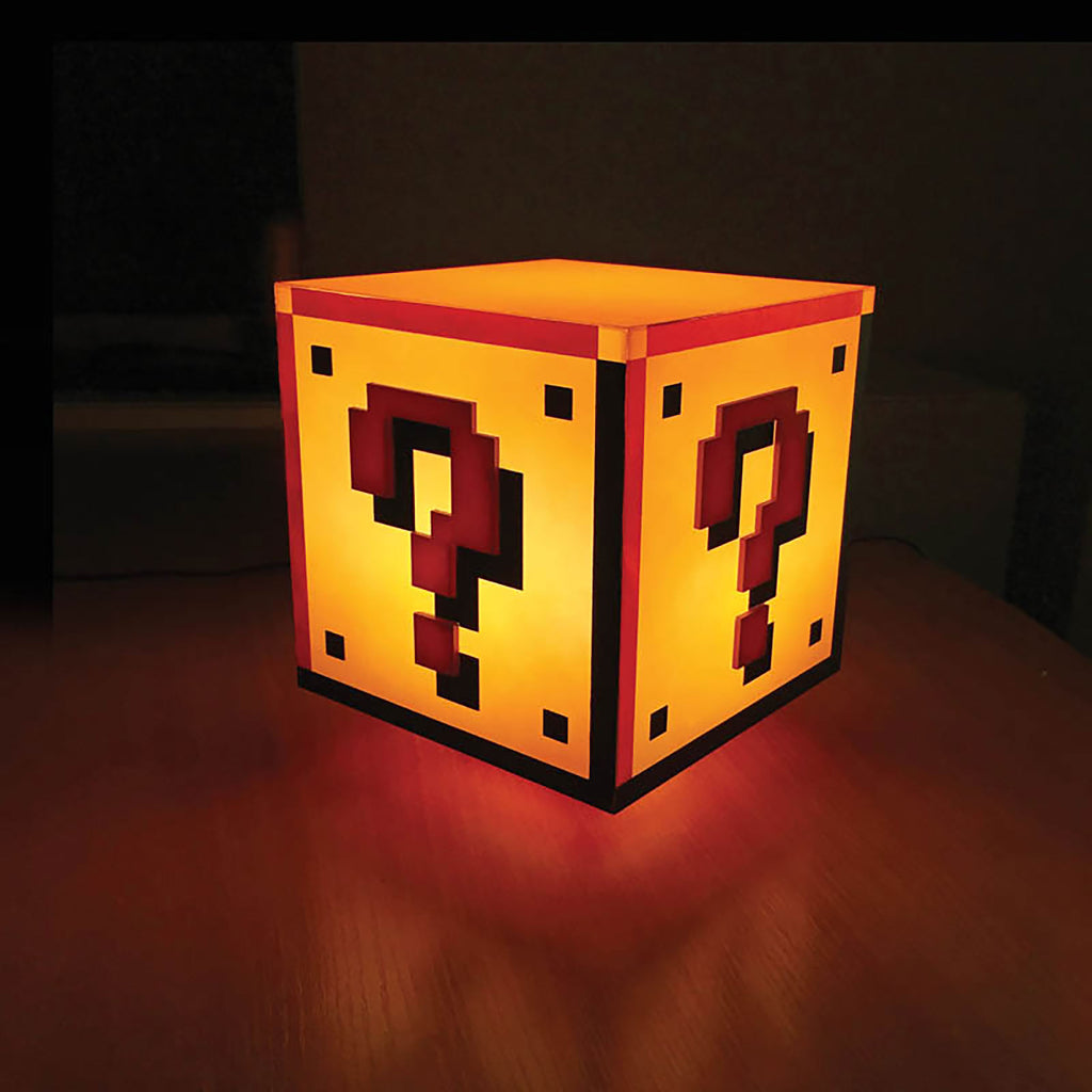 Zdjęcie produktu Super Mario - Lampa z pytajnikiem i dźwiękiem