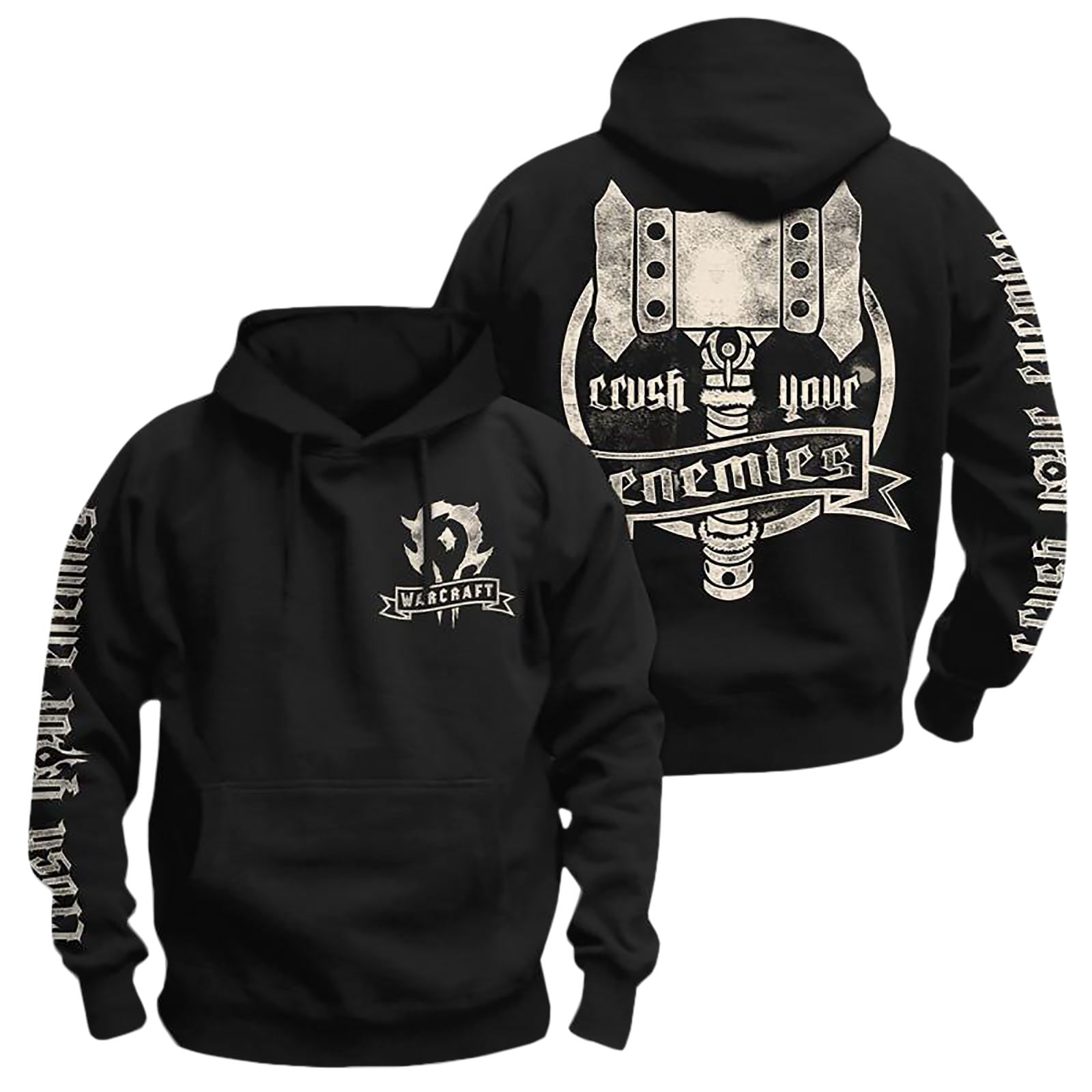 Product image Warcraft - Crush Your Enemies Hoodie black