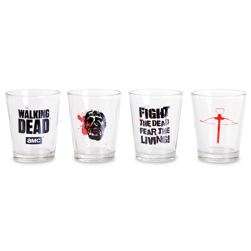 Zdjęcie produktu Walking Dead - Zestaw kieliszków z symbolami