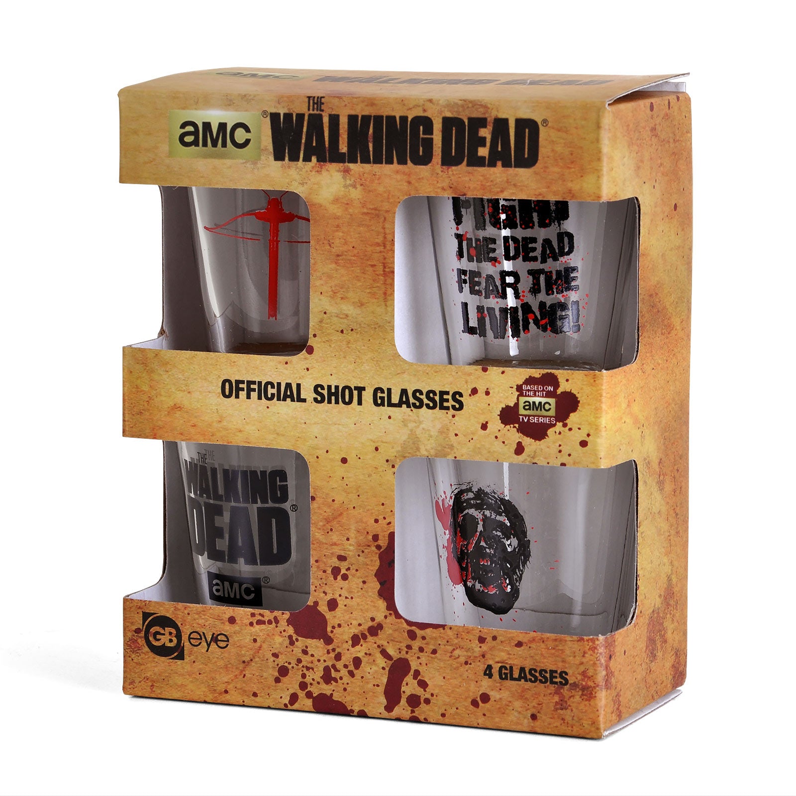 Zdjęcie produktu Walking Dead - Zestaw kieliszków z symbolami