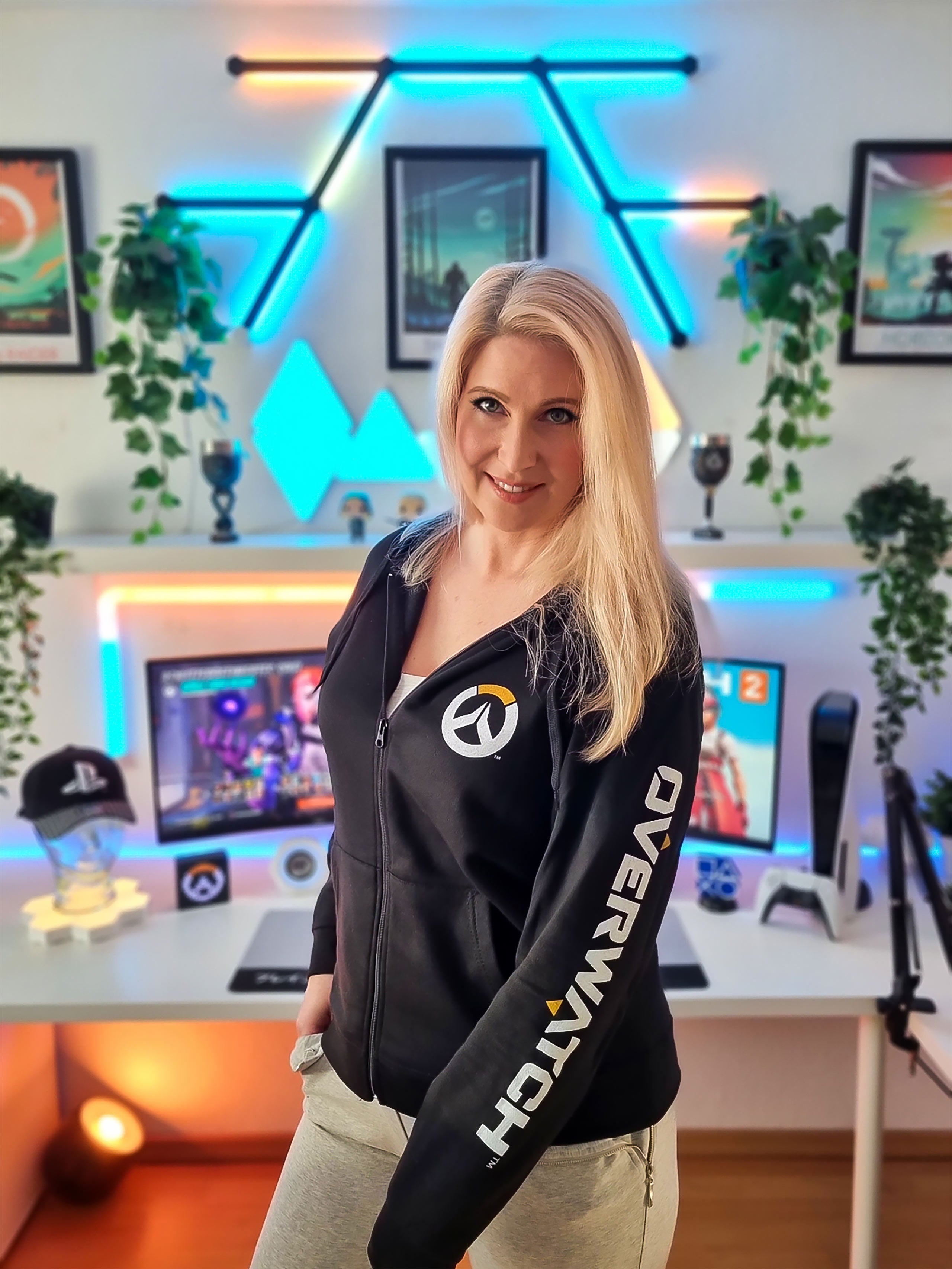 Zdjęcie produktu Overwatch - Logo bluza z kapturem czarna