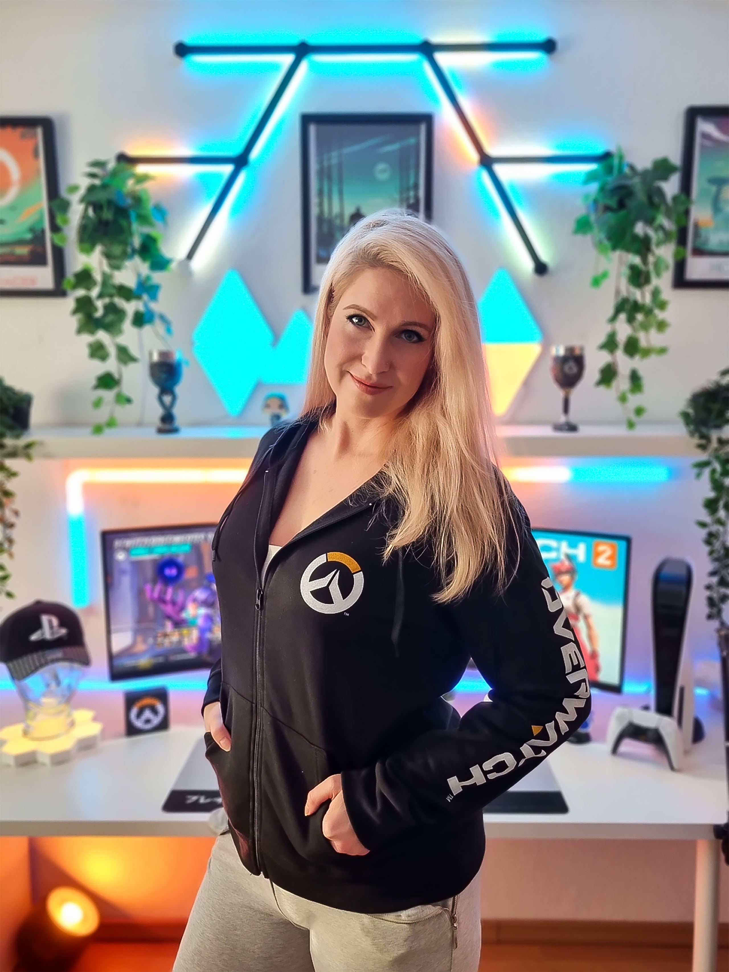 Zdjęcie produktu Overwatch - Logo bluza z kapturem czarna
