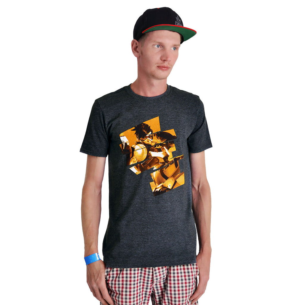 Zdjęcie produktu Overwatch - Cheers Love! T-Shirt szare