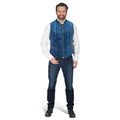 Product image Men's Traditional Vest with Pattern - Blue