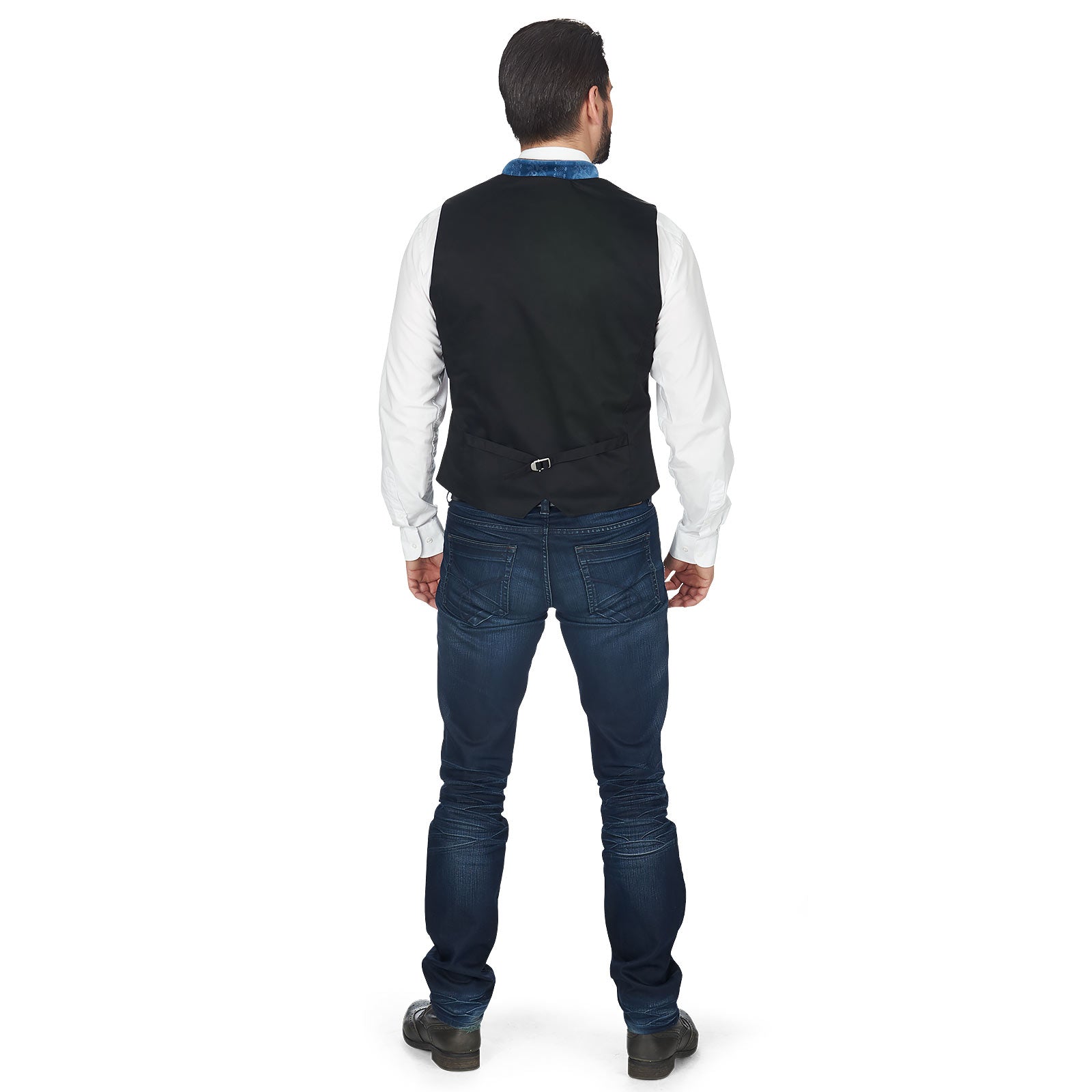 Product image Men's Traditional Vest with Pattern - Blue