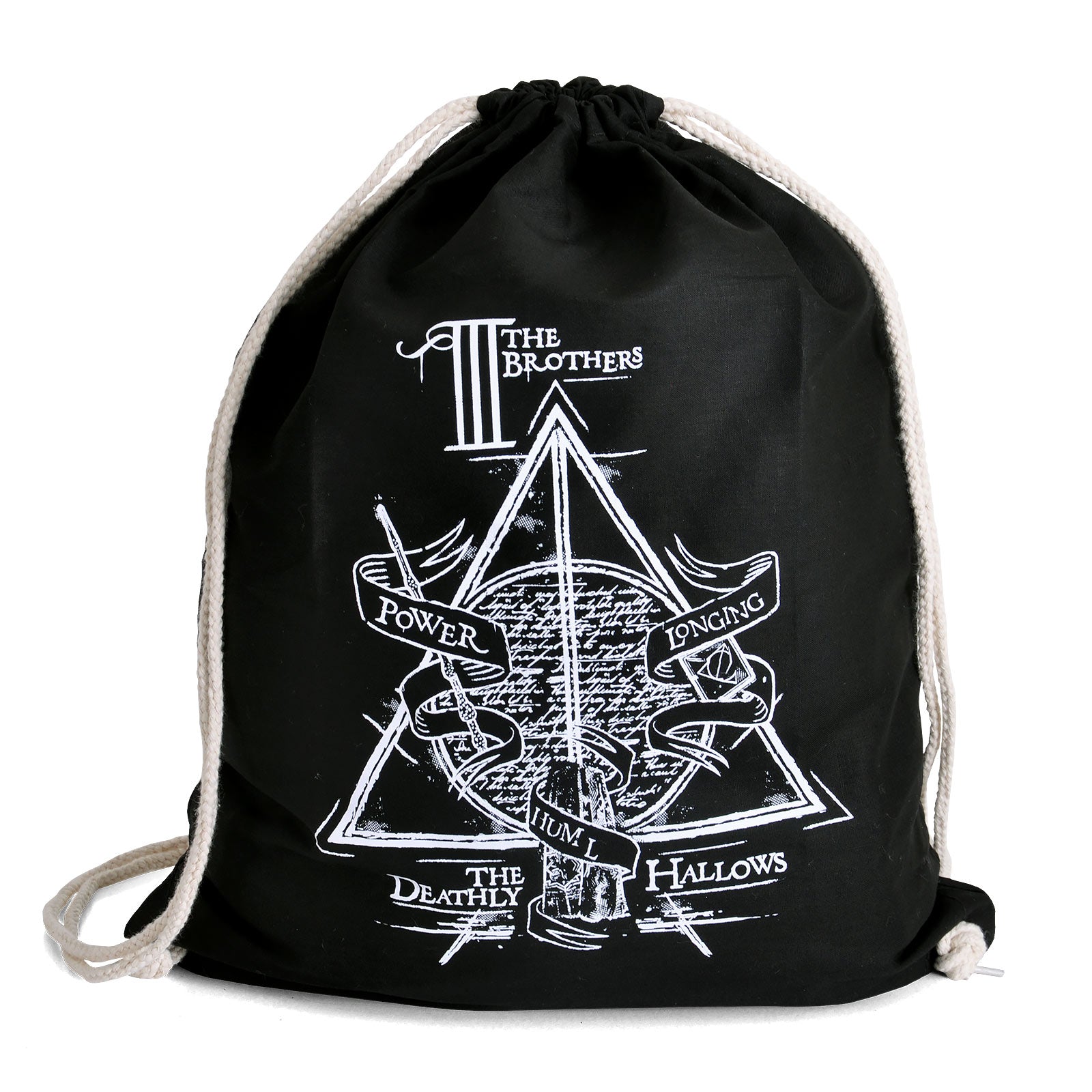 Zdjęcie produktu Harry Potter - Torba sportowa Trzej Bracia czarna