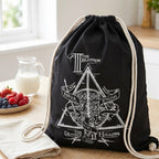 Zdjęcie produktu Harry Potter - Torba sportowa Trzej Bracia czarna