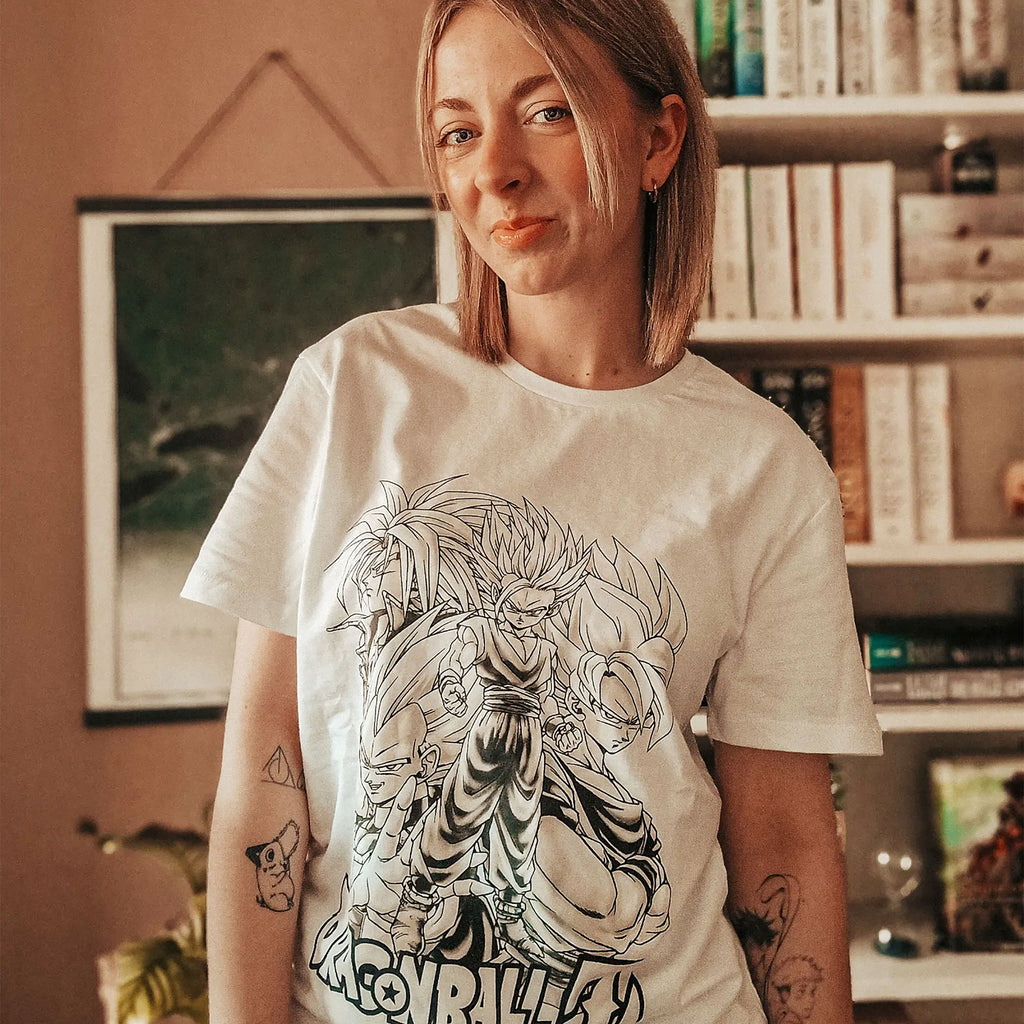 Product image Dragon Ball - Saiyan Group T-Shirt white
