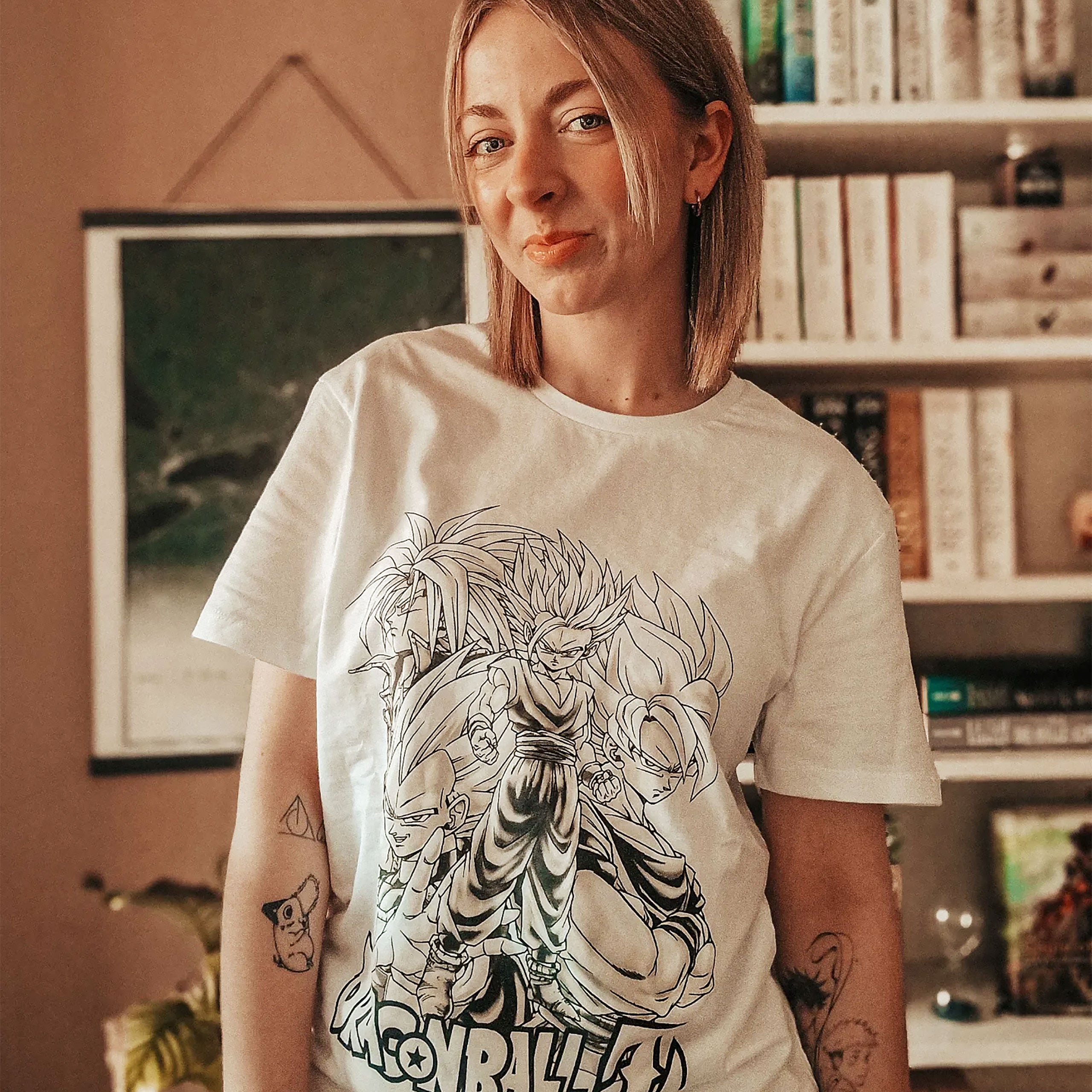 Product image Dragon Ball - Saiyan Group T-Shirt white