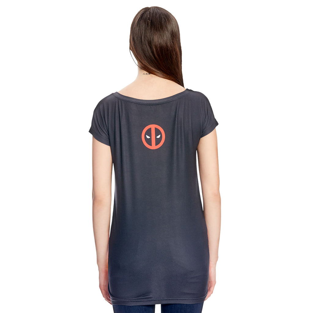Zdjęcie produktu Deadpool - Chimichanga Girlie Shirt Loose Fit czarne