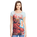 Zdjęcie produktu Deadpool - Bang Girlie Shirt Bang Loose Fit niebieski