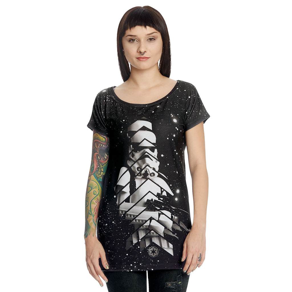 Zdjęcie produktu Star Wars - Stormtrooper Arrow Girlie-Shirt Loose Fit