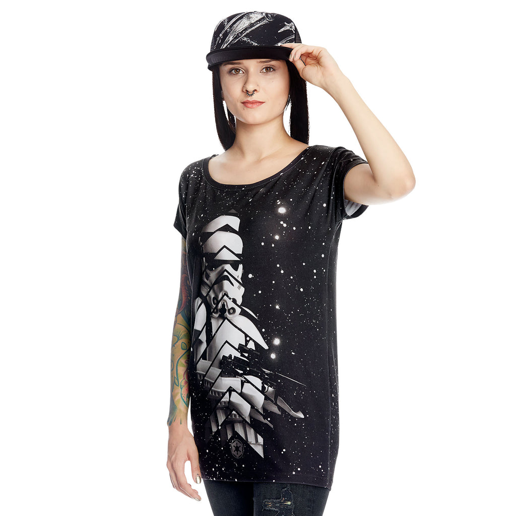 Zdjęcie produktu Star Wars - Stormtrooper Arrow Girlie-Shirt Loose Fit