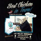 Zdjęcie produktu Breaking Bad - Los Pollos Hermanos Best Chicken T-Shirt czarne